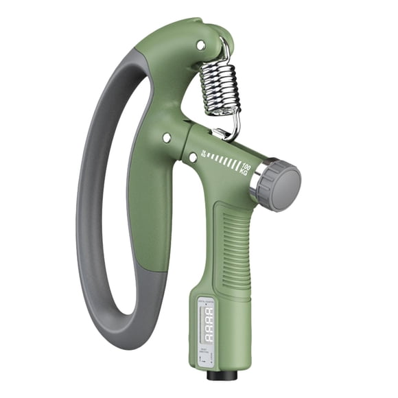 Ejercitador de antebrazo Zulema Hand Grip Trainer verde con Counter