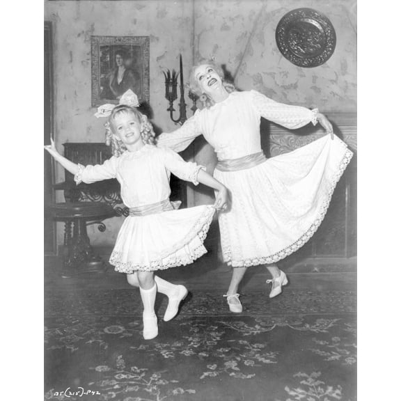 Whatever Happened To Baby Jane Girl and Old Woman Bowing Photo Print (8 x 10)