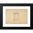 thumbnail image 2 of Robert William Hume 18x14 Black Modern Framed Museum Art Print Titled - Design for Cabinet Pianoforte, Francois Premier Style (1835-1900), 2 of 5