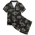 thumbnail image 3 of WEAIXIMIUNG Kid DIY Hand Painted Homewear Set Colouring Pajama Sets For And Girl Can Play With And Wea 110, 3 of 5
