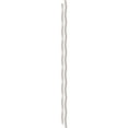 thumbnail image 5 of Ekena Millwork 47"H x 5/8"T Cimarron PVC Adjustable Decorative Slat Wall Panel Kit, Unfinished (contains 23 Slats + 1 Straight Edge Starter Slat), 5 of 15