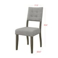 thumbnail image 2 of HMD Derry Dining Chair Box B (Set of 6), Gray/Taupe, 2 of 4
