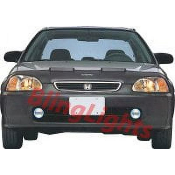 For 1996 1997 1998 1999 2000 Honda Civic Coupe Sedan Hatch Xenon Fog Lamps Driving Lights Foglamps Kit