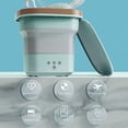 thumbnail image 4 of Portable Washing Machine, Foldable Washing Machine Small Washer Wash And Dry With Drain Basket For Clothes Underwear Home Apartment Drom RV Travel, 4 of 8