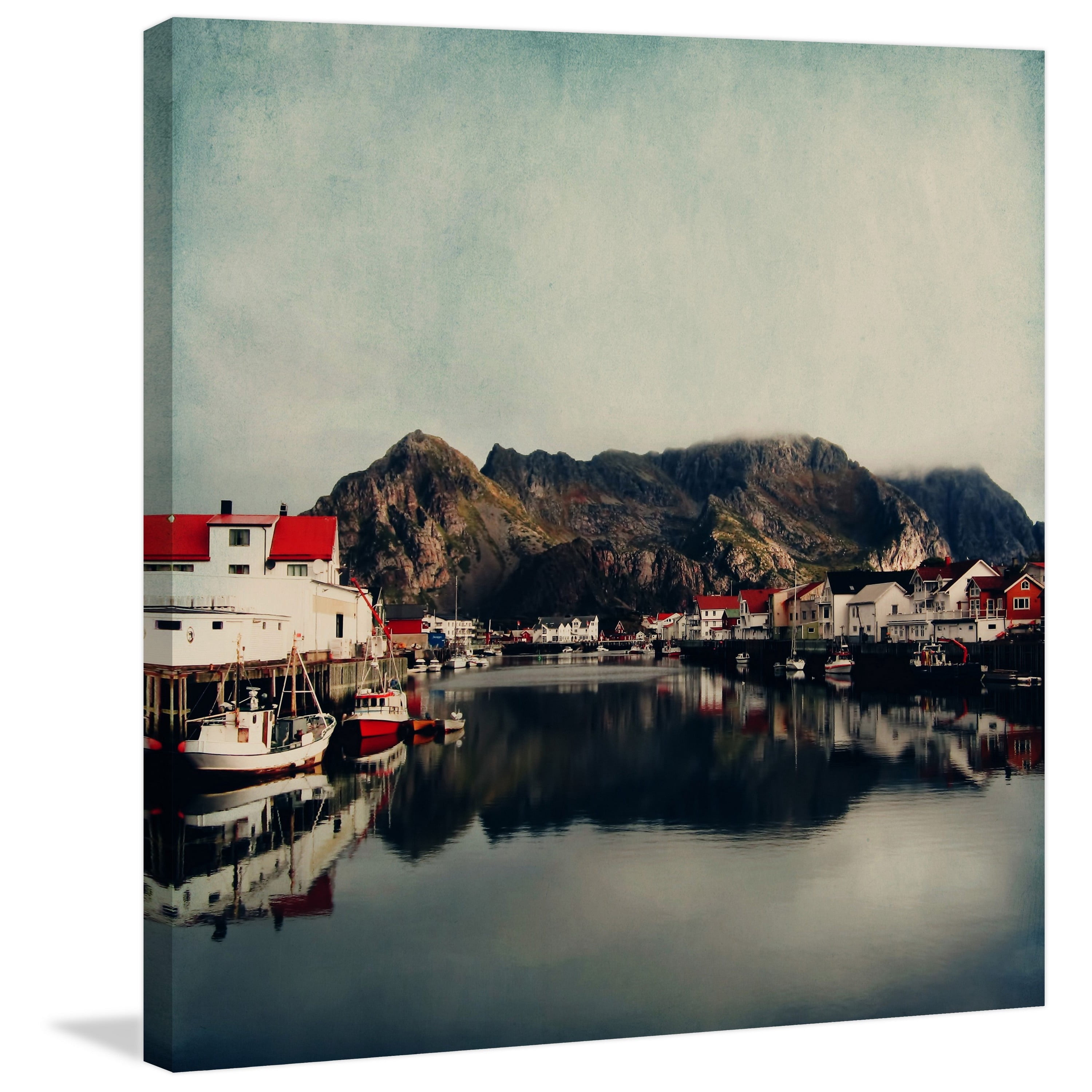 Marmont Hill "Mountain Living" by Ingrid Beddoes Painting Print on Wrapped Canvas