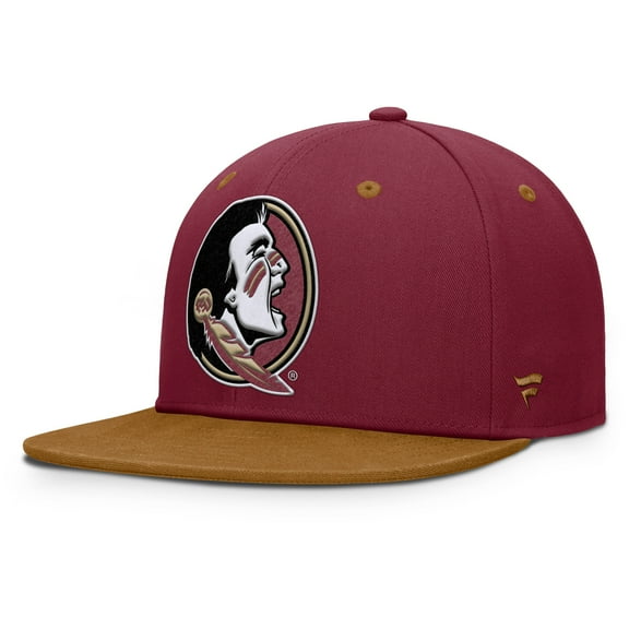 Men's Fanatics Garnet/Brown Florida State Seminoles NoBo Fitted Hat