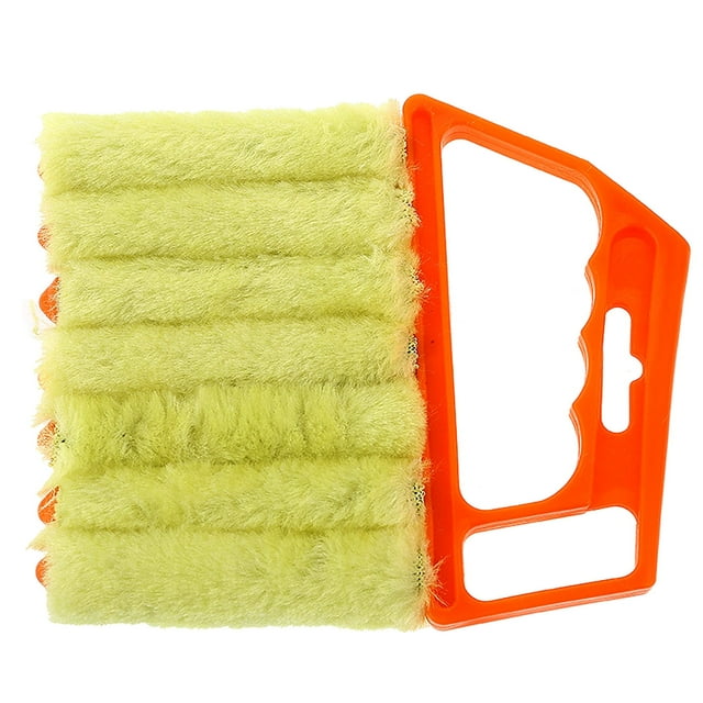 Clearance! Air Conditioner Cleaning Brush Can Be Removed and Cleaned with Shutter Brush Orange
