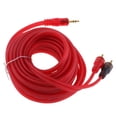 thumbnail image 4 of de 3,5 mm a 2 cables Cable divisor de audio Cable 5m Sunnimix Adaptador de cable de audio, 4 of 8