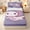Axolotl 02, variant on Erosebridal Cartoon Axolotl Print Zipper Queen Comforter Set with Fitted Sheet and 2 Pillowcases for Girls Boys, Kawaii Underwater Salamander Zipper Bedding Set, Black Reversible, 4-Piece