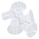 thumbnail image 1 of Insertos De Brida Para Extractor De Leche Portátiles, Insertos De Brida Para Extractor De Leche De Silicona Respetuosos Con La Piel, Fácil Limpieza, 6 Tamaños Para Uso, 1 of 7