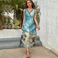 thumbnail image 5 of Beach Starfish Vestido Sin Mangas Vestidos Para Mujer, Vestido Suelto De Verano 2025, 5 of 5