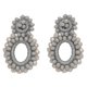 thumbnail image 1 of Pendientes colgantes shaofei de cuentas azules 9 colores gris modelo 4217, 1 of 5