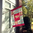 thumbnail image 2 of Caroline's Treasures CK5253CHF Charolais Cow Love Flag Canvas House Size, Large, multicolor, 2 of 4
