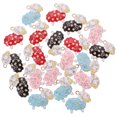 thumbnail image 3 of 20 piezas dijes de oveja esmaltados de aleación, dijes de animales, dijes de cabra de aleación para llavero, bolso, mochila, suministros de marcador de punto, 3 of 6