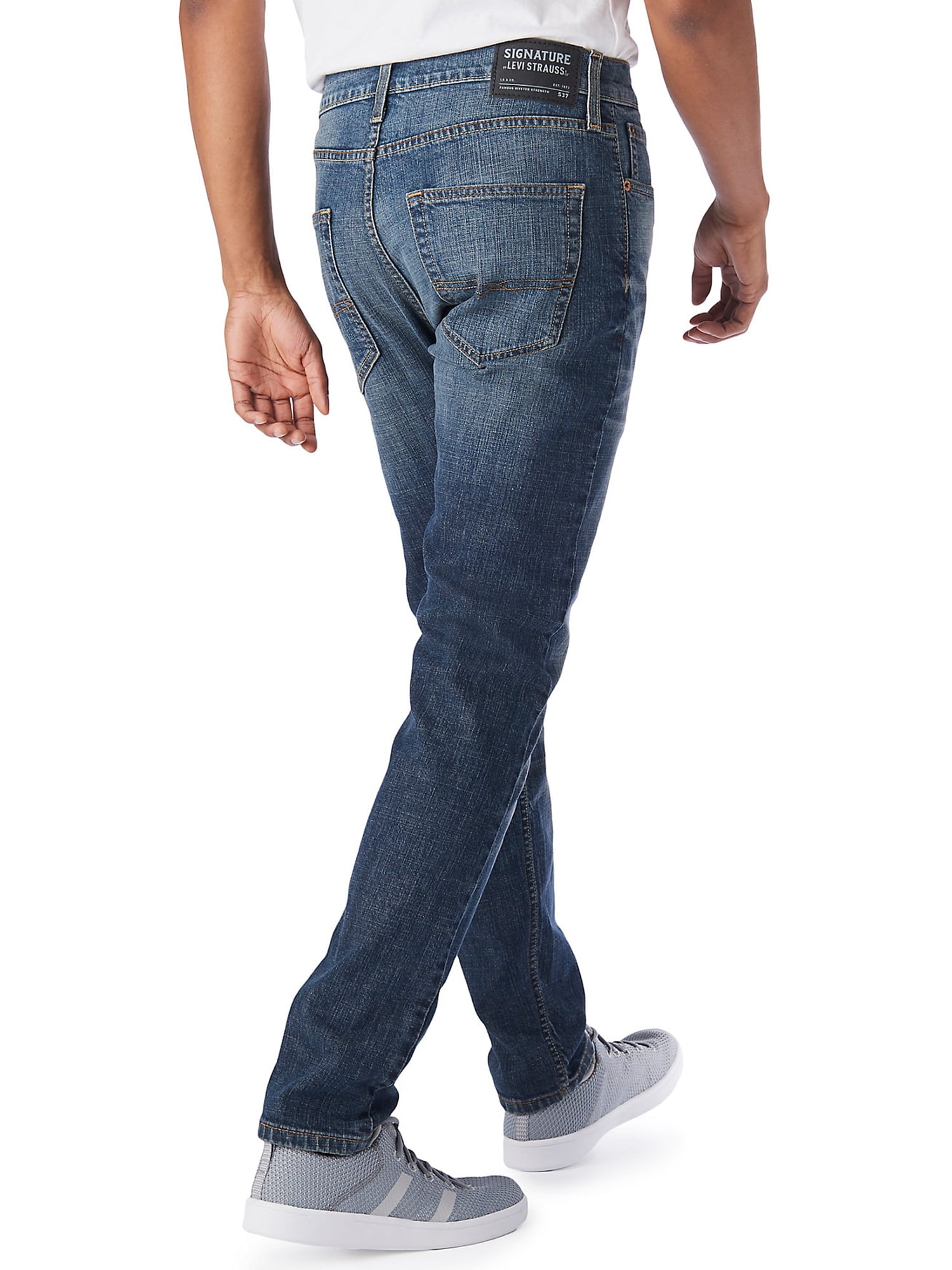 Signature by Levi Strauss & Co. and Big Men's Slim Fit - Walmart.com
