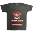 thumbnail image 1 of Radiohead - Camiseta Never Pick It Up de Algodón para Adultos Unisex (Gris Carbón), 1 of 2