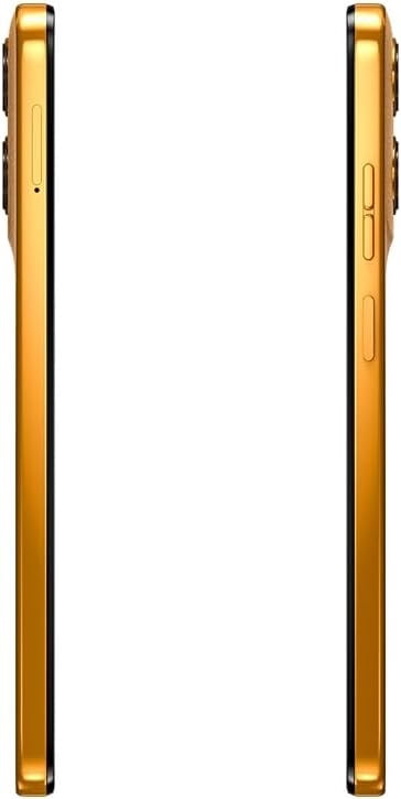 Motorola Moto G15 4G LTE (XT2521-2) 4+256GB Dual Sim | GSM Unlocked | International Model | for T-Mobile, Metro PCS, Mint & Tello - (Orange)