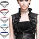 thumbnail image 3 of Personality Diablo Punk Wind Cortical Ring Collar Necklace-9light blue, 3 of 5