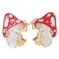 thumbnail image 3 of Cute Mushroom Brooch Pin Cartoon Brooch Mushroom Pin Lapel Pin for Clothes, 3 of 8
