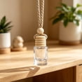 thumbnail image 5 of Car Diffuser Bottle,Empty Glass Car Air Freshener Bottle,Hanging Essential Oil Fragrance Pendants Wardrobes Hang Bottle for Perfume Pendants Home Air Freshener Diffusers 5ml, 5 of 6