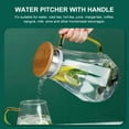 thumbnail image 4 of 1Pc Glass Cold Water Pitcher Juice Pitcher Storage Jug Durable Tea Kettle, 4 of 6