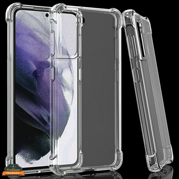 Xpression Cover for Samsung Galaxy A25 5G HD Crystal Clear Hybrid PC TPU [Four-Corner Protective] Rubber Shockproof Gummy Gel Bumper Transparent Phone Case - Clear