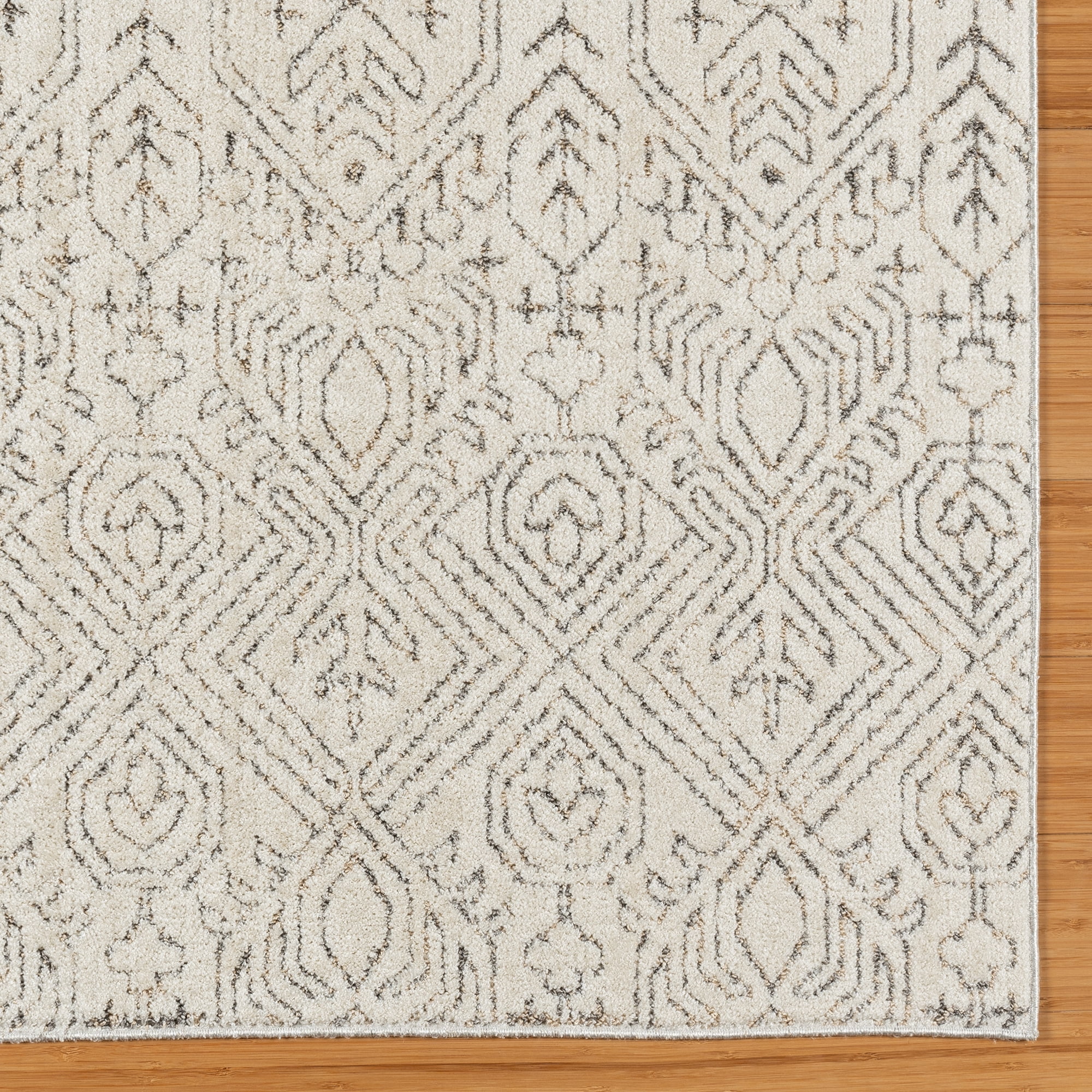 Gertmenian Sydney Senna Bohemian Moroccan Cream Area Rug, 6x9