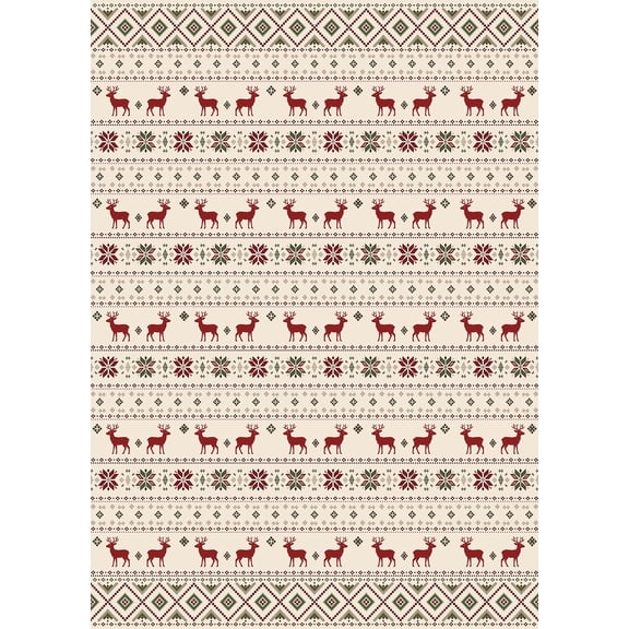 Wondiair 5x7 Area Rug Ultra Soft Shag Carpet, Machine Washable Non-Slip Traditional Floral Floor Rug for Living Room, Bedroom, Dining Room and Hallway