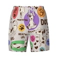 thumbnail image 5 of Rocae Dog Doing Yoga for Men's Swim Trunks Quick Dry With Two Side Pockets and One Lined Patch PocketSmall, 5 of 9