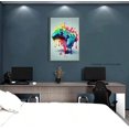 thumbnail image 5 of HFDF Game Wall Decor Gamg Art Video Games Posters Gamer Wall Art Graffiti Gamepad Canvas Pictures Gamg Room Accessories for Boys Bedroom Dorm Playroom Cave Home Decor 8x10inch Unframed, 5 of 5