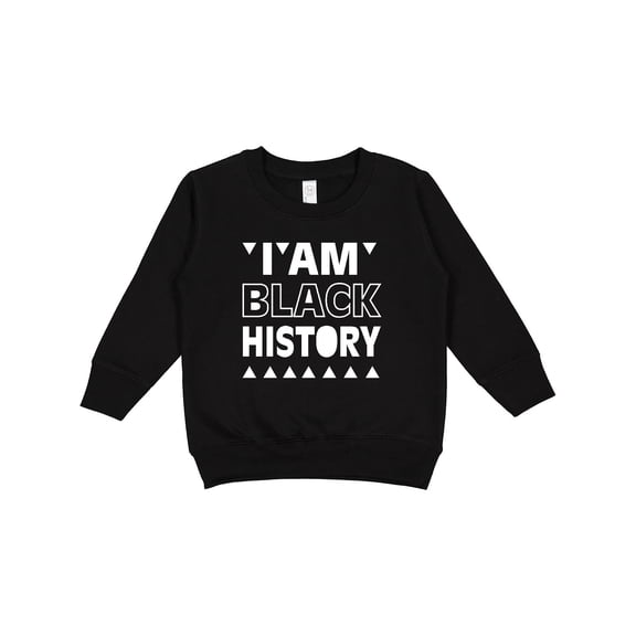 Inktastic I Am Black History Toddler Sweatshirt