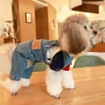 thumbnail image 3 of Blue Jeans Dog Overalls, 3 of 8
