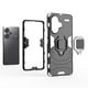 thumbnail image 3 of Funda para Xiaomi Redmi NOTE 13 PRO Plus 5G con Soporte Anillo Giratorio 360° y Protección Resistente a Golpes y Caídas, 3 of 5