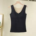 thumbnail image 3 of comerut Bra Vest Women Thermal Underwear Bra Top Female Inner Wear Ladies Warm Heating Tank Top Removable Pad Deep V Winter Clothing Undershirt, 3 of 8