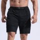 thumbnail image 3 of pstuiky Pantalones cortos de gimnasio para hombre, Pantalones cortos deportivos casuales de moda para hombre, con bolsillos laterales elásticos y cintura media. Pantalones cortos de entrenamiento, 3 of 6