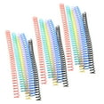 thumbnail image 4 of Miangastore comb binding spine Plastic Binding People who need binding solutions DIY Projects 18Pcs, 4 of 9