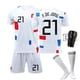 thumbnail image 1 of Wekity 22-23 World Cup Netherlands Stadium Home Camiseta de entrenamiento de fútbol para niños y adultos-XL- BmatwkZeng Bmatwe Jersey, 1 of 2