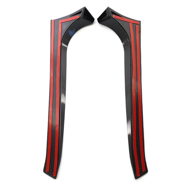 Car-styling Auto ABS plástico ventana trasera alerón lateral para Volkswagen 09-13 Tmvgtek Accesorios para autos y motos