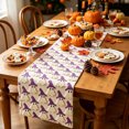 thumbnail image 6 of Dpityserensio Halloween Table Runner 13x72 Inch, Ghost Pumpkin Decoration for Dining Table Kitchen Party, Polyester Fall Harvest Home Decor, 6 of 7