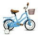 thumbnail image 1 of Bicicleta Black Panther Santorini R12 Equipada Con Canasta Azul, 1 of 2