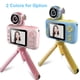 thumbnail image 2 of Cámara Videocámara Andoer Cámara digital para niños 1080P Mini cámara de video para niños 40MP Pantalla IPS de 2.4 pulgadas Lente giratoria de 180 ° Batería incorporada Lindos marcos de fotos Jueg Andoer Videocámara, 2 of 7