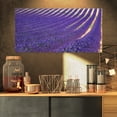 thumbnail image 1 of Lavender Blooming Fields as Texture - Oversized Landscape Wall Art Print, 1 of 3