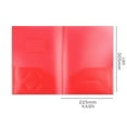 Off Promotions! Ynlkorvg Office Pack Plastic Pocket Folder