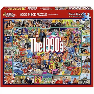 White Mountain THRIFT STORE Jigsaw Puzzle 1000 Piece Vintage Shopping COMPLETE