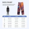 thumbnail image 4 of Hirioo Fantasy Bird Illustration for Men's PJ Pajama Pants Sleep Pants Men's Home Trousers with Pockets,S-3XL-Large, 4 of 6