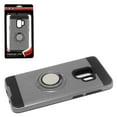 thumbnail image 4 of GSA Brushed Hybrid, w/Magnetic Ring Stand Case for Samsung Galaxy S9 - Gray/Black, 4 of 4