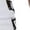 White, variant on TiaoBug Men's Frayed Edge Sides Lace Up Mini Jean Shorts Low Waist Ripped Denim Hot Pants for Party Clubwear White S