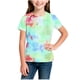 thumbnail image 4 of Camisetas de Cuello de Tripulación de Manga Corta para Mujeres Camiseta Impresa Inspirada en Acuarela para Niños de Edades 8-14, 4 of 5