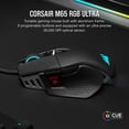 thumbnail image 2 of Ratón para juegos Corsair M65 RGB Ultra Tunable 26,000 DPI negro, 2 of 9