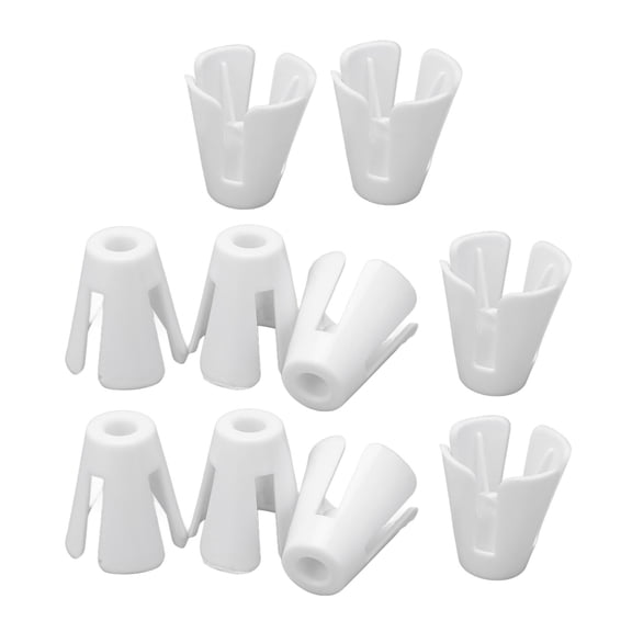 10Pcs Plastic Coil Claw Sturdy Durable Lightweight Cone Thread Holder for Industrial Sewing Machine